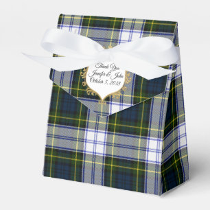 Gordon Dress Tartan Karierte Gastgeschenk Hochzeit Geschenkschachtel