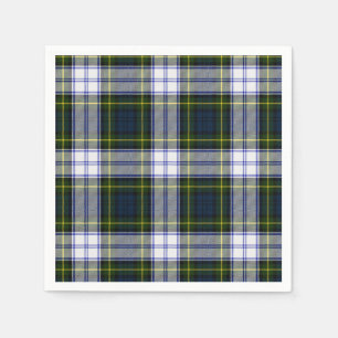 Gordon-Kleidertartan-karierte Papierservietten