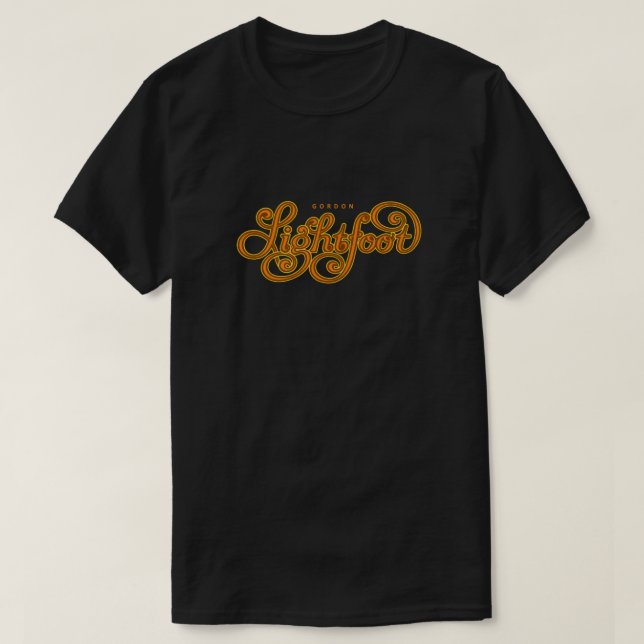 Gordon Lightfoot Hommage T-shirt classique (Design devant)