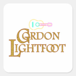Gordon Lightfoot | Tribute to the Legendary Quadratischer Aufkleber