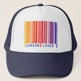 "GORDON LOVER" farbige Barcode-Hülle Truckerkappe