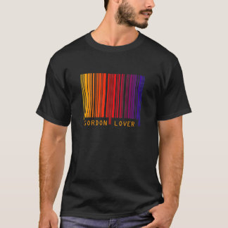 "GORDON LOVER" Farbiger Strichcode-T - Shirt