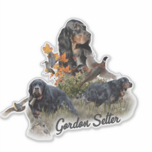Gordon Setter Aufkleber