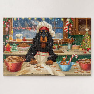 Gordon Setter Holiday Baking: Feierliche Weihnacht