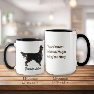 Gordon Setter Icon Mug
