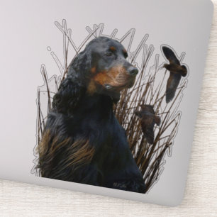 Gordon Setter , Jagdbegleiter Aufkleber