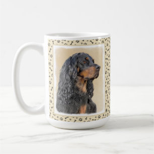 Gordon Setter Malerei - Niedliche Original Hunde K Kaffeetasse