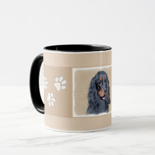 Gordon Setter Malerei - Süße originelle Hundekunst Tasse