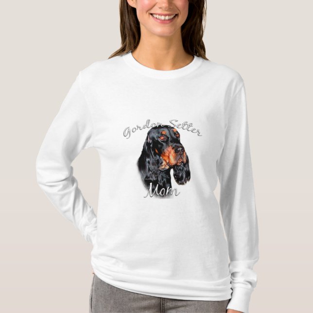 Gordon Setter Mama 2 T-Shirt (Vorderseite)