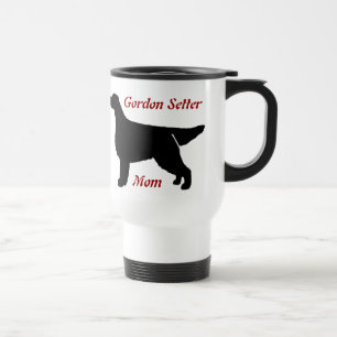 Gordon Setter Mama Aluminium Tasse