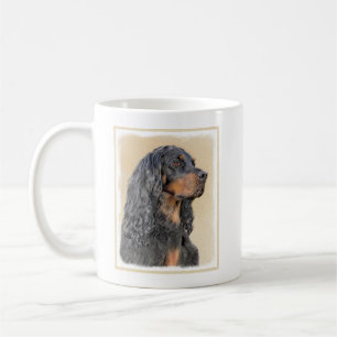 Gordon Setter Painting - Niedliche Original Dog Ar Kaffeetasse