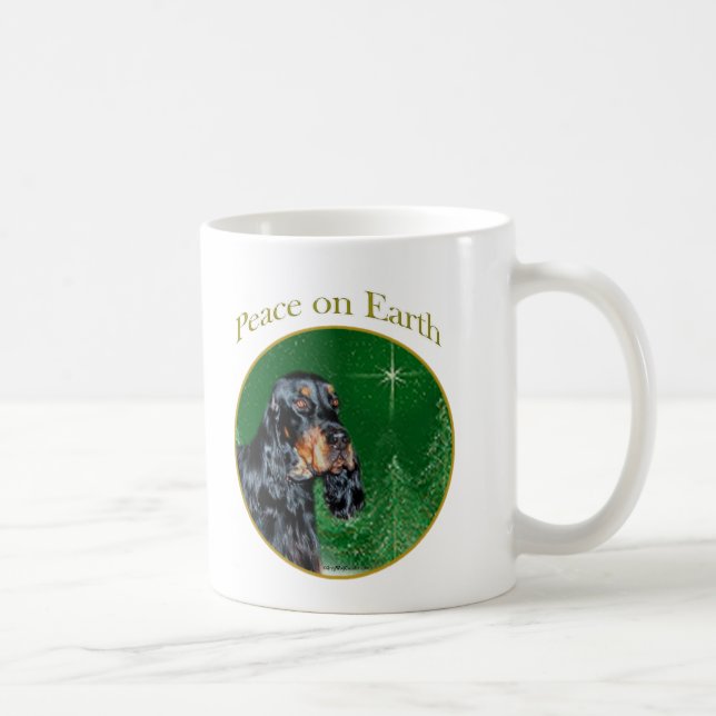 Gordon Setter Peace Kaffeetasse (Rechts)