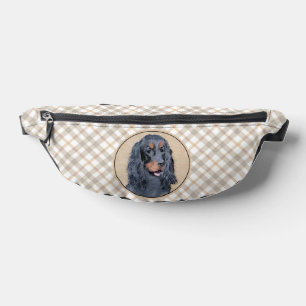Gordon Setter Peinture Black Cute Original Chien A