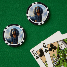 Gordon Setter Pokerchips