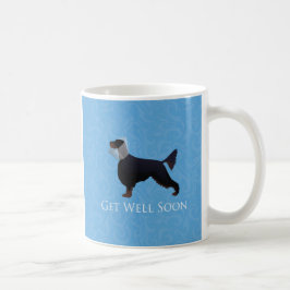 Gordon Setter Silhouette wird bald gut Kaffeetasse