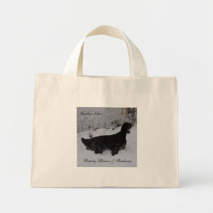 Gordon Setter Tote Bag Mini Stoffbeutel