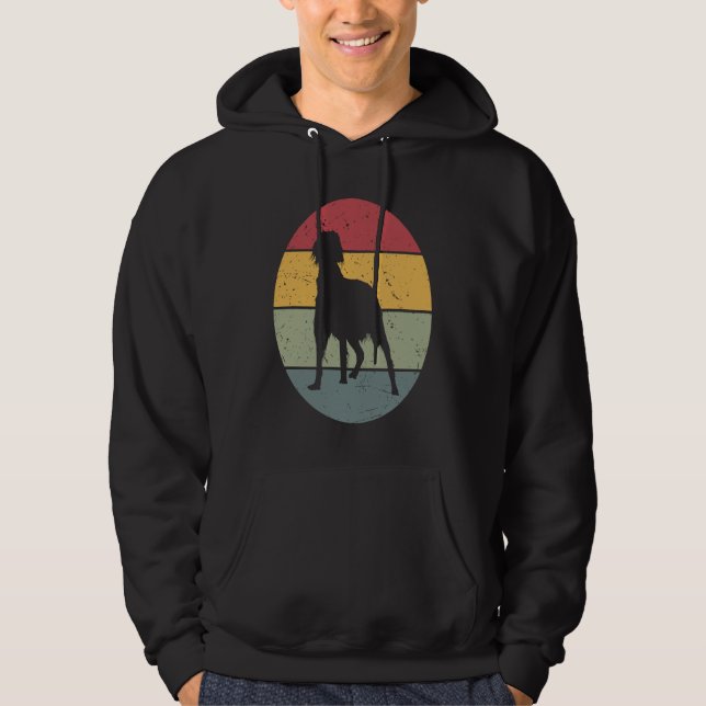 Gordon Setter Vintage Hoodie (Vorderseite)