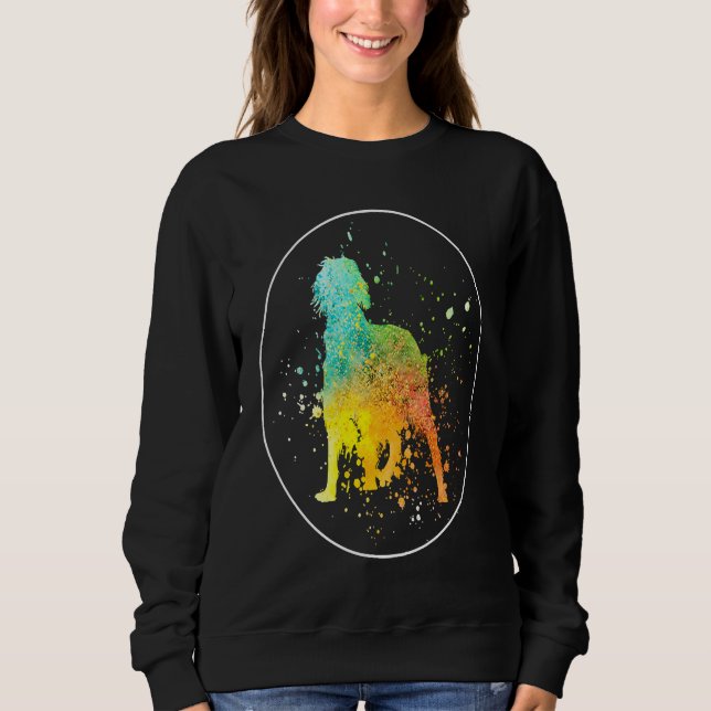 Gordon Setter Vintage Sweatshirt (Vorderseite)