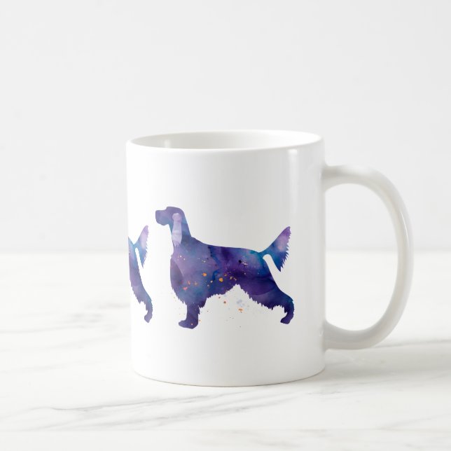 Gordon Setter Watercolor Kaffeetasse (Rechts)