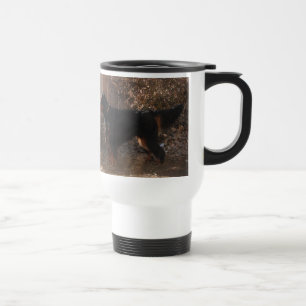 Gordon Setter White Travel Mug Reisebecher