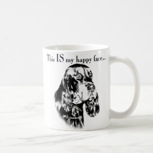 Gordon-Setzer-glückliches Gesicht Kaffeetasse