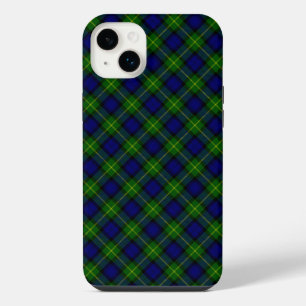 Gordon-Tartan blau-grün kariert iPhone 14 Plus Hülle