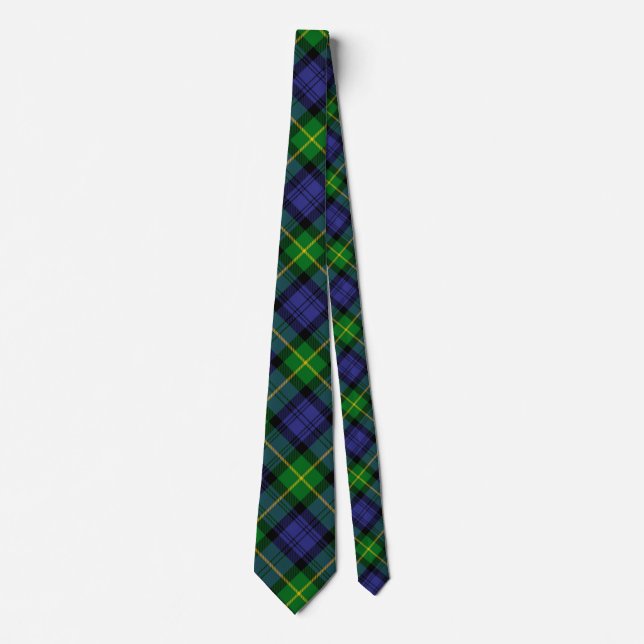 Gordon Tartan Krawatte (Vorderseite)