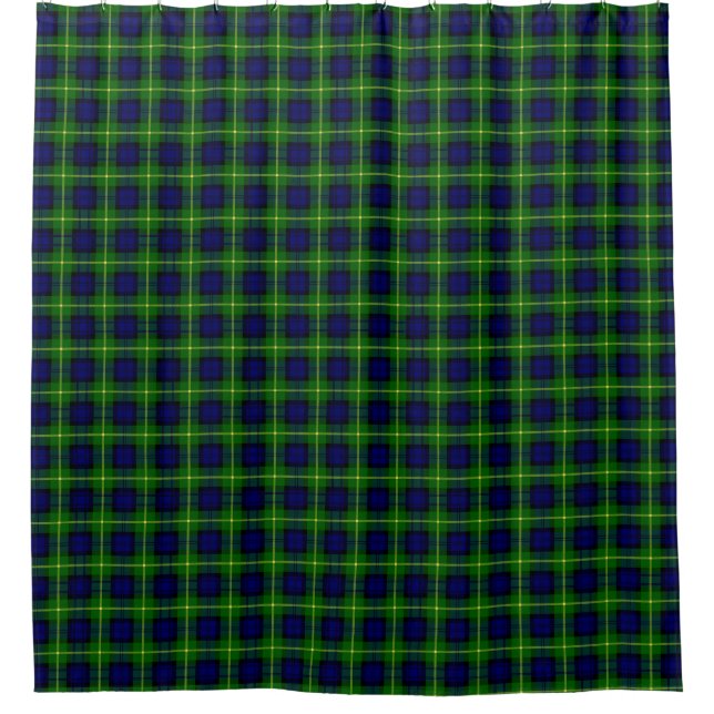 Gordon Tartan Shower Curtain Duschvorhang (Vorderseite)