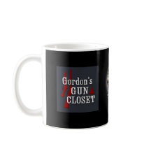 Gordons Gewehr-Wandschrank-Tasse