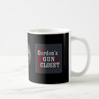 Gordons Gewehr-Wandschrank-Tasse