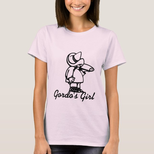 Gordos Shirt Mädchen-Dame (Vorderseite)