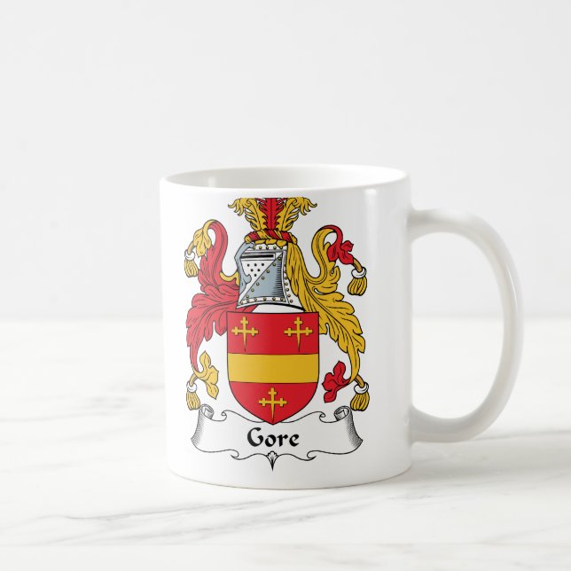 Gore-Familienwappen Kaffeetasse (Rechts)