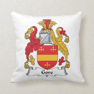 Gore-Familienwappen Kissen