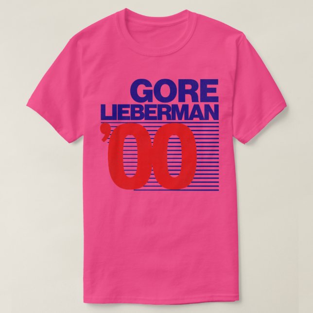 GORE LIEBERMAN 00 T-Shirt (Design vorne)
