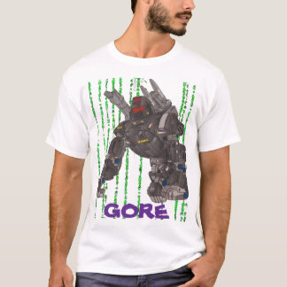 GORE LILA WEISS MATRIX SCHWARZ BY SAMURAI FEUDAL T-Shirt