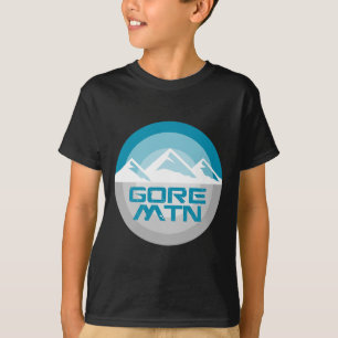 Gore Mountain Ny Grafik Vintage Snowboard Skate T- T-Shirt