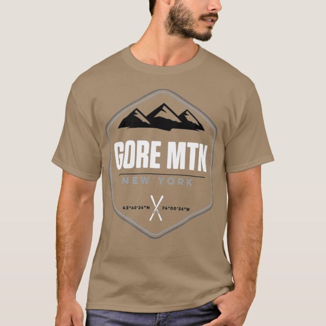 Gore Mountain NY Ski T-Shirt (Vorderseite)
