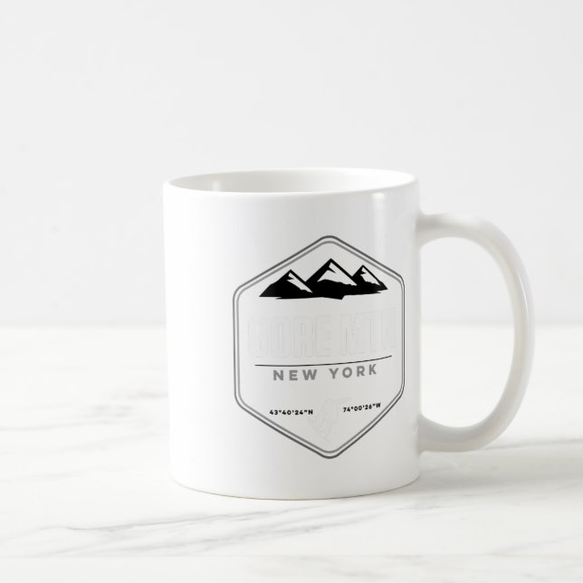 Gore Mountain Ny Snowboard T Kaffeetasse (Rechts)