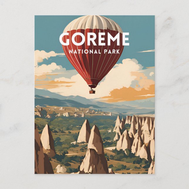 Goreme-Nationalpark Postkarte (Vorderseite)