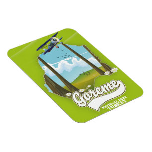 Göreme-Nationalpark Türkei Karte Magnet