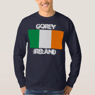 Gorey, Irland mit irischer Flagge T-Shirt