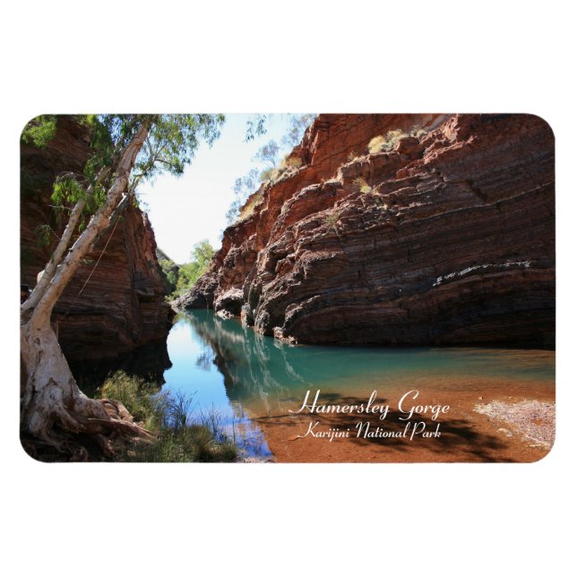 Gorge Hamersley, Parc national Karijini - Magnet (Horizontal)