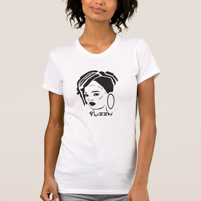 Gorgeous African Queen T - Shirt (Vorderseite)