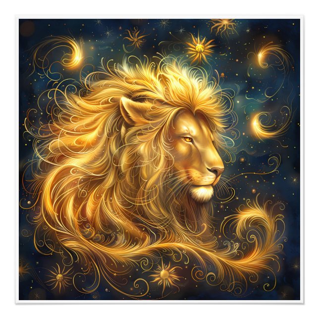 Gorgeous Astrologie Zodiac Geburtszeichen Fotodruck (Vorne)