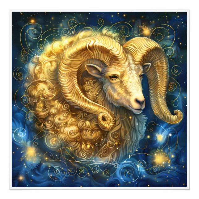 Gorgeous Astrologie Zodiac Geburtszeichen Fotodruck (Vorne)