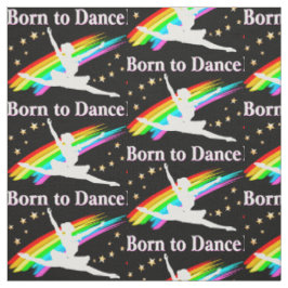 Gorgeous Ballerina und Dancer Rainbow Fabric Stoff