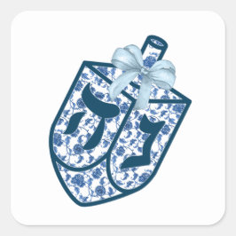 Gorgeous Blue Driedel Chinoiserie Stickers