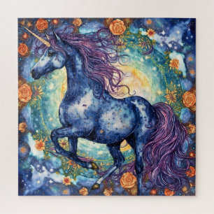 Gorgeous Blue Unicorn