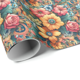 Gorgeous Bouquet von Blume Geschenkpapier