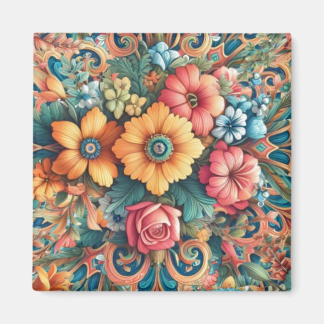 Gorgeous Bouquet von Blume Magnet (Vorne)